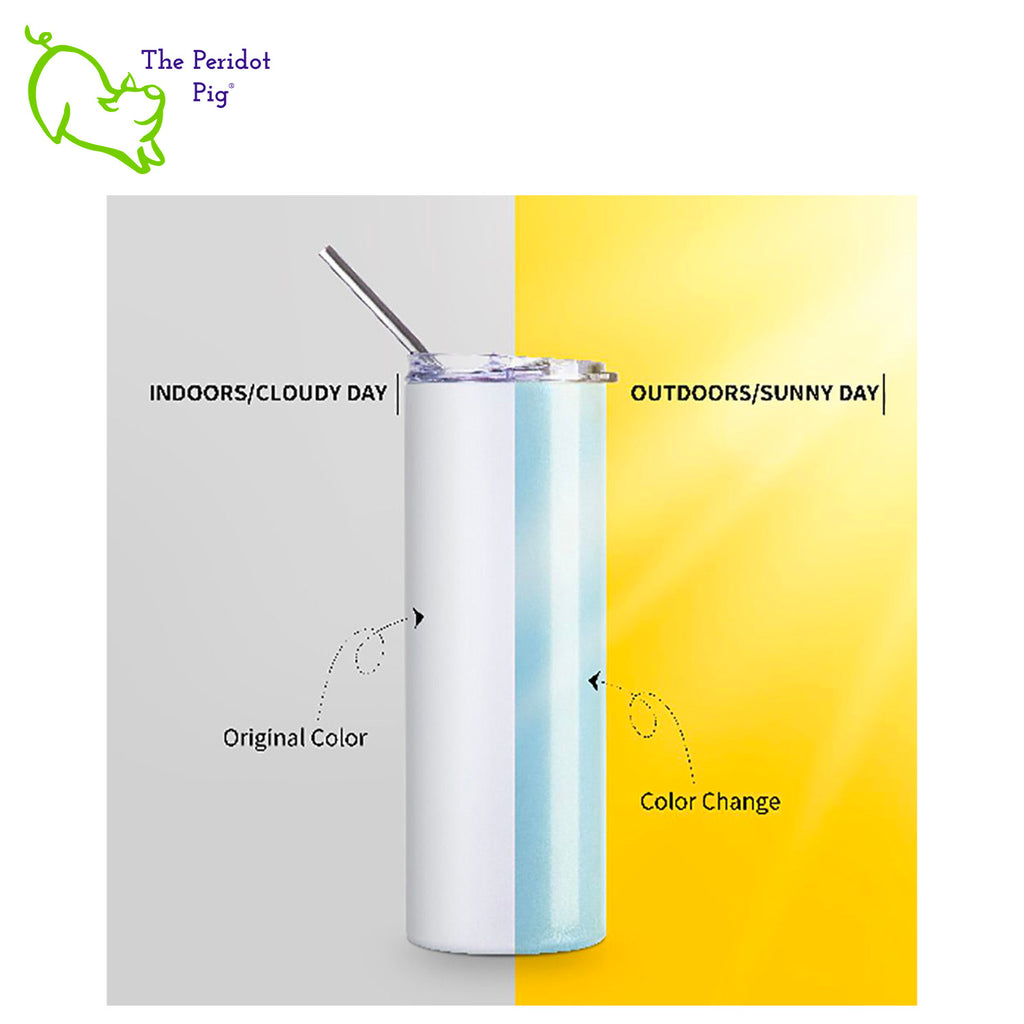UV changing colors shown.