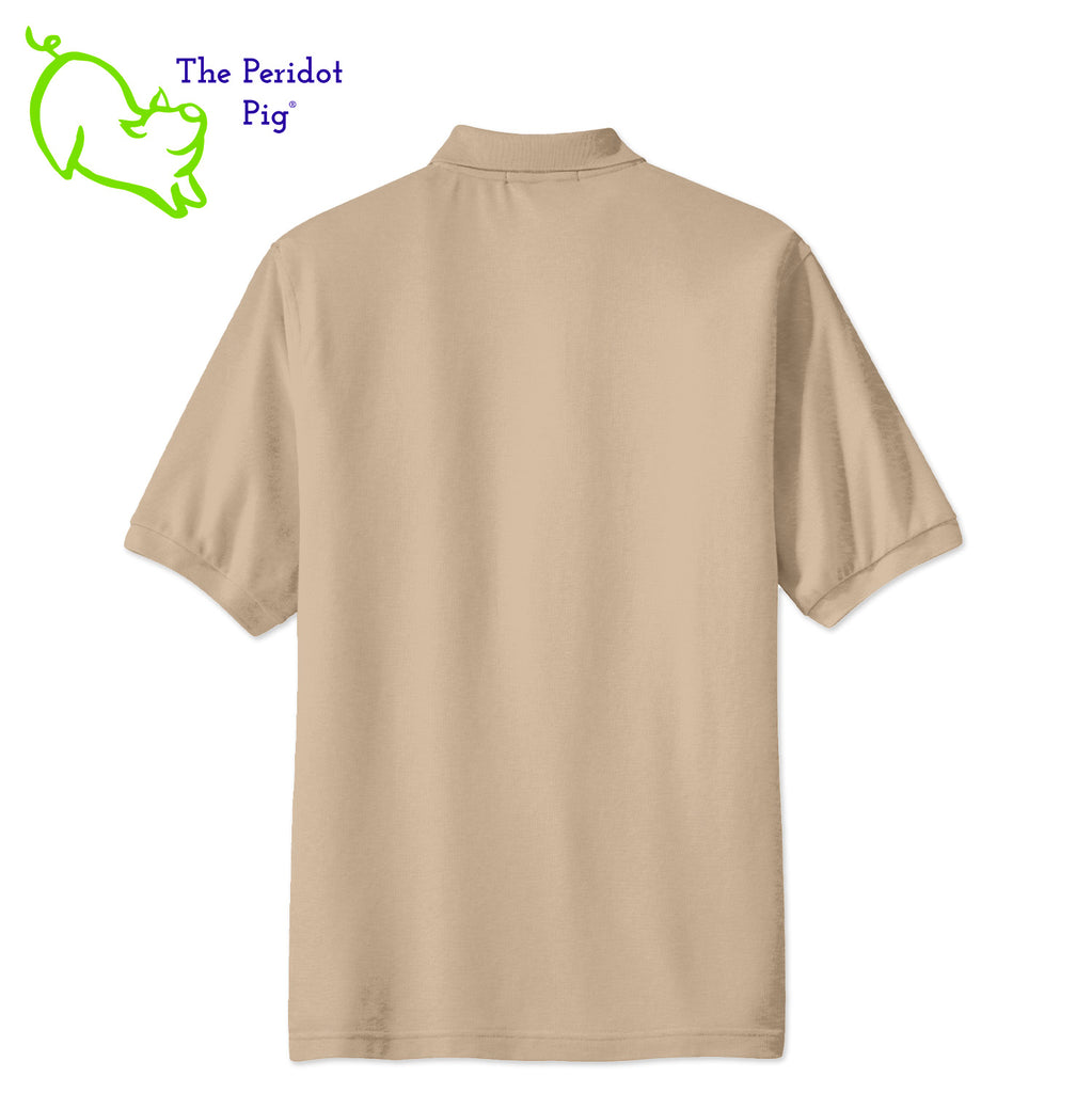 Renowned for its resilience, our incomparably comfortable classic polo is second to none. Expertly designed to resist wrinkles and shrinkage, this must-have polo delivers a luxuriously soft feel. Featuring the iconic EAA Chapter 5 logo on the left chest, you won't ever regret choosing this timeless piece. Back view shown in Stone.