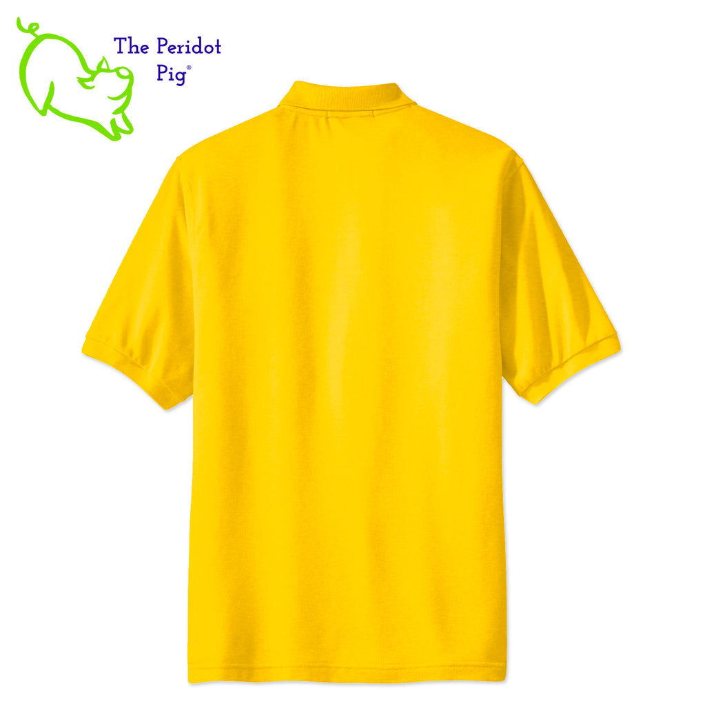 Renowned for its resilience, our incomparably comfortable classic polo is second to none. Expertly designed to resist wrinkles and shrinkage, this must-have polo delivers a luxuriously soft feel. Featuring the iconic EAA Chapter 5 logo on the left chest, you won't ever regret choosing this timeless piece. Back view shown in Yellow.