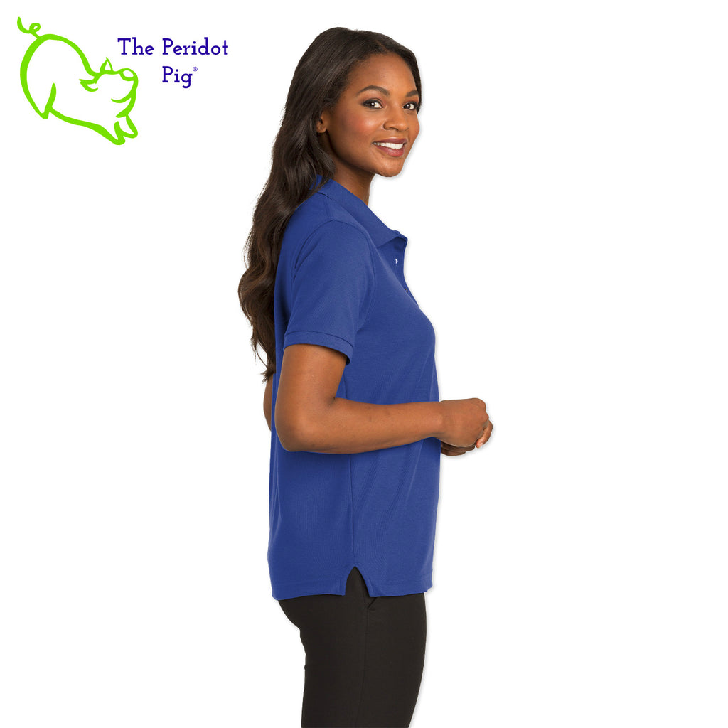 Renowned for its resilience, our incomparably comfortable classic polo is second to none. Expertly designed to resist wrinkles and shrinkage, this must-have polo delivers a luxuriously soft feel. Featuring the iconic EAA Chapter 5 logo on the left chest, you won't ever regret choosing this timeless piece. Side view shown in Royal.