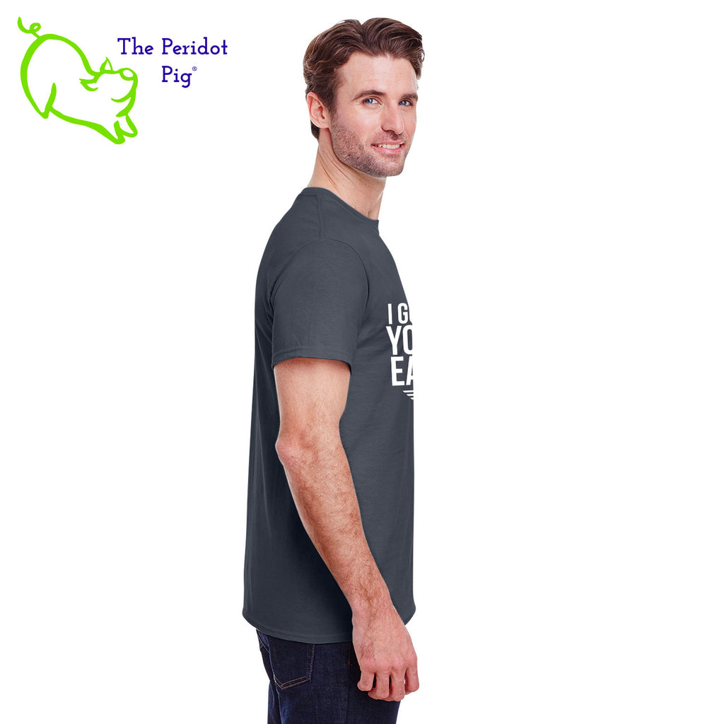 Make your Young Eagles flight a memorable one with this stylish Young Eagles T-Shirt! Choose from five awesome shirt colors and four logo colors, with the iconic Young Eagles logo printed on the front. What a cool way to commemorate your flight! Fly away in fashion! Side view shown in Yellow with white.