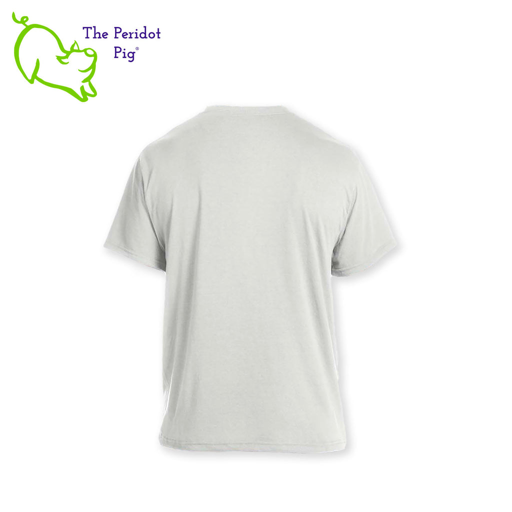 Add a little humor as you cart the kids around trick or treating. These shirts feature a bright orange design with the saying, "It's okay. I don't like you either" and a couple of candy corns with comic faces. The back is blank on these shirts. Back view shown.