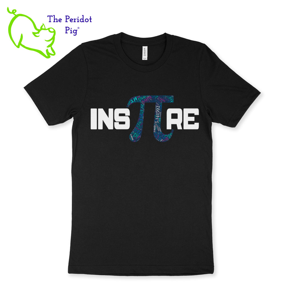 Prepared to be inspired by our latest PI t-shirt! Available in 5 soft colors, these are the perfect attire for your PI day celebrations on March 14th. We've created these shirts with a light-weight vinyl on a soft and comfortable t-shirt. Front view shown in black.