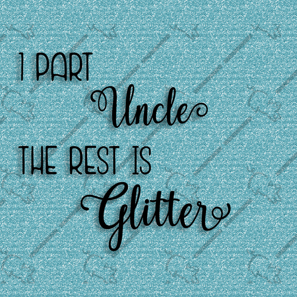 Text rendering on turquoise for the Uncle selection.